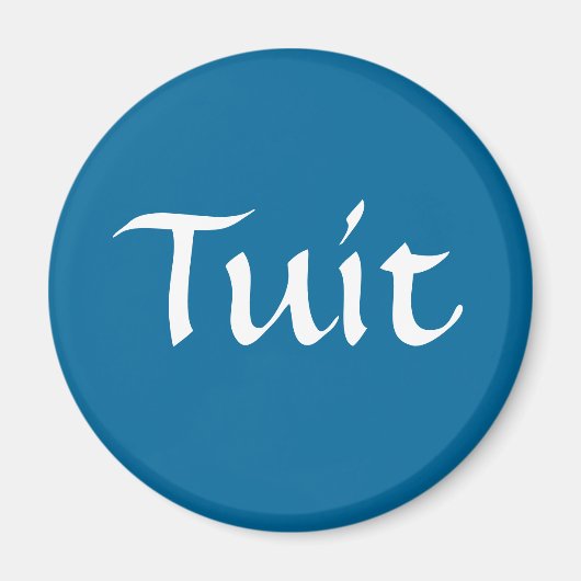 Blue Tuit Magnet (Vorne)