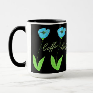 Blue Tulip Designer Tasse