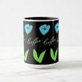 Blue Tulip Designer Tasse (Zentrum)