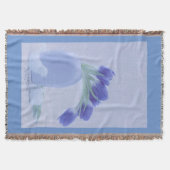 Blue Tulips Still Life Decke (Vorderseite)