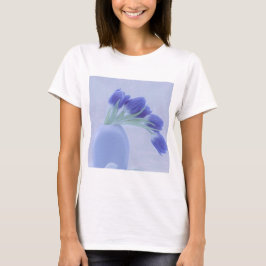 Blue Tulips Still Life T-Shirt