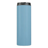 Blue Tumbler Personalisierte Großdruckbriefe Thermosbecher (Rückseite)