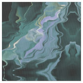 Blue Turbulence Acrylic Pour Abstrakt Art Stoff (Nahaufnahme)
