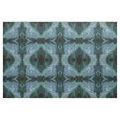 Blue Turbulence Acrylic Pour Abstrakt Art Stoff (Fat Quarter (45,7 x 55,9 cm))