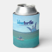 Blue Turtle Trawler Can Cooler Dosenkühler (Kanne Vorderseite)