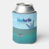 Blue Turtle Trawler Can Cooler Dosenkühler (Kanne Rückseite)