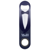 Blue Tuxedo Wedding Man of Honey Bar Key (Vorderseite)