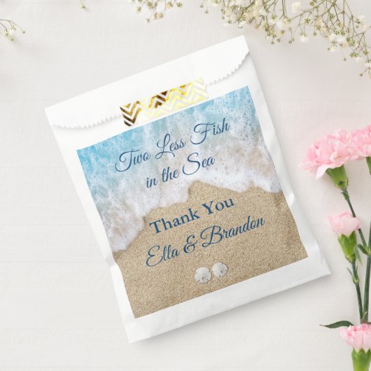 Blue Two Less Fish im Meer Danke Geschenktütchen (Versiegelt)