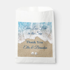 Blue Two Less Fish im Meer Danke Geschenktütchen