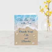 Blue Two less Fish in the Sea Danke Karte (Gelbe Blume)