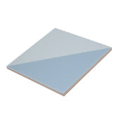 Blue Two Tone Triangle Design Fliese (Seite)