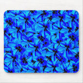 Blue Two Toned Frangipanis, Mousepad (Vorne)