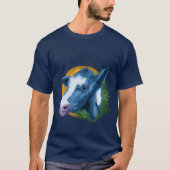 Blue UC Davis Cow T-Shirt (Vorderseite)