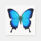 Blue Ulysses Butterfly Napkins Serviette (Vorderseite)