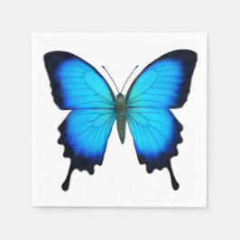 Blue Ulysses Butterfly Napkins Serviette