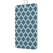 Blue und Baby Blue Trellis, Lattice, Quatrefolie Autolufterfrischer (Links)