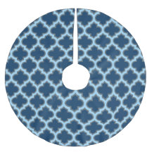 Blue und Baby Blue Trellis, Lattice, Quatrefolie