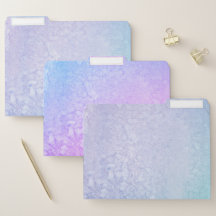Blue und Lila marbled Dateiordner
