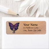 Blue und Lila Rücksendeadresse (Insitu)