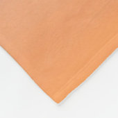 BLUE- UND ORANGE-SKIEN-FLOCK FLEECEDECKE (Ecke)