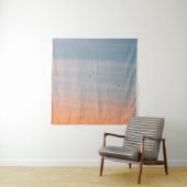 BLUE- UND ORANGE-SKIEN-FLOCK WANDTEPPICH (Beispiel)