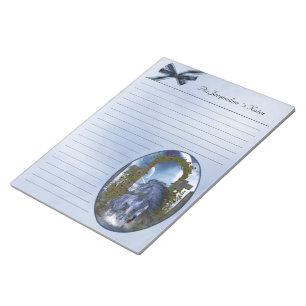 Blue Unicorn 1 Notepad 11x8.5 Notizblock