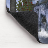 Blue Unicorn 2 Mousepad (Ecke)