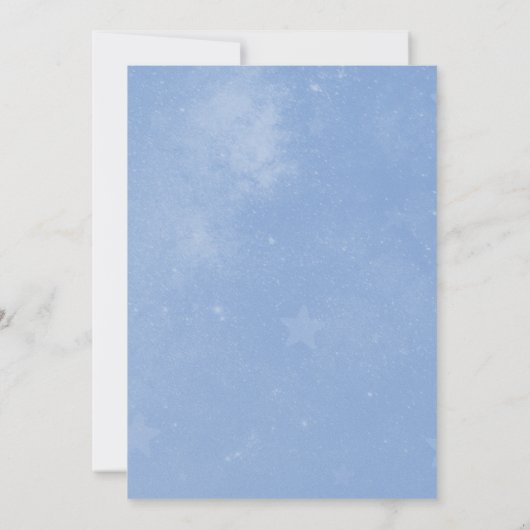 Blue Unicorn Ankündigung Datum freihalten (Rückseite)