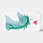 Blue Unicorn Magic with Heart Case-Mate iPhone Hülle (Rückseite (Horizontal))