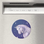 Blue Unicorn-Magnet Magnet (In Situ (Geschirrspüler))