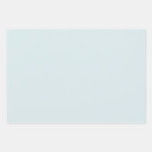 Blue Unicorn on Cloud Birthday Geschenkpapier Set (Vorderseite 3)