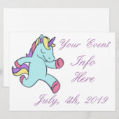 Blue Unicorn Running Thunder_Cove (Vorne/Hinten)