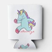 Blue Unicorn Running Thunder_Cove Dosenkühler (Rückseite)