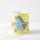 Blue Unicorn Running Thunder_Cove Kaffeetasse (Mittel)