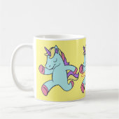 Blue Unicorn Running Thunder_Cove Kaffeetasse (Links)