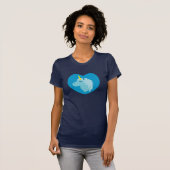 Blue Unicorn T - Shirt (Vorne ganz)