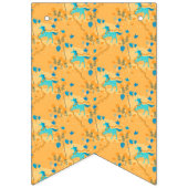 Blue Unicorn Wimpelkette (Zweite Fahne)