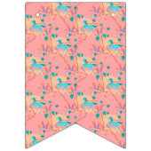 Blue Unicorn Wimpelkette (Dritte Fahne)