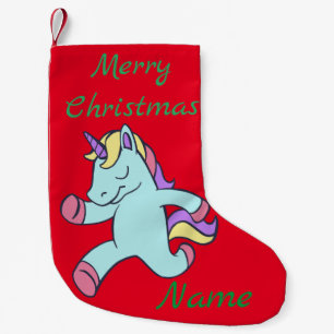 Blue Unicorns mit Thunder_Cove Kleiner Weihnachtsstrumpf