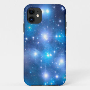 Blue Universe Stars + Ihre Ideen Case-Mate iPhone Hülle