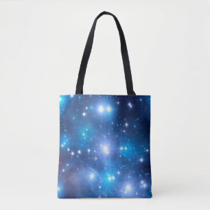Blue Universe Stars + Ihre Ideen Tasche