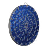 "Blue US Flagge" Dart Board Dartscheibe (Vorderseite Links)