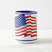 Blue USA Tasse (Zentrum)