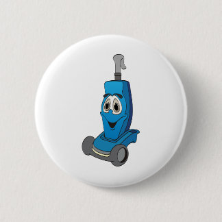 Blue Vacuum Cleaner Button