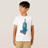 Blue Vacuum Cleaner T-Shirt (Vorne ganz)