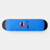 Blue Vamp Custom Skateboard (Horizontal)