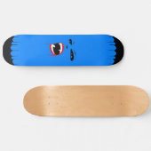 Blue Vamp Custom Skateboard (Horizontal)