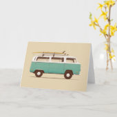 Blue Van | Florent Bodart Karte (Gelbe Blume)