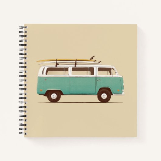 Blue Van | Florent Bodart Notizblock (Vorderseite)