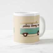 Blue Van| Florentiner Bodart Jumbo-Tasse (Vorderseite Rechts)